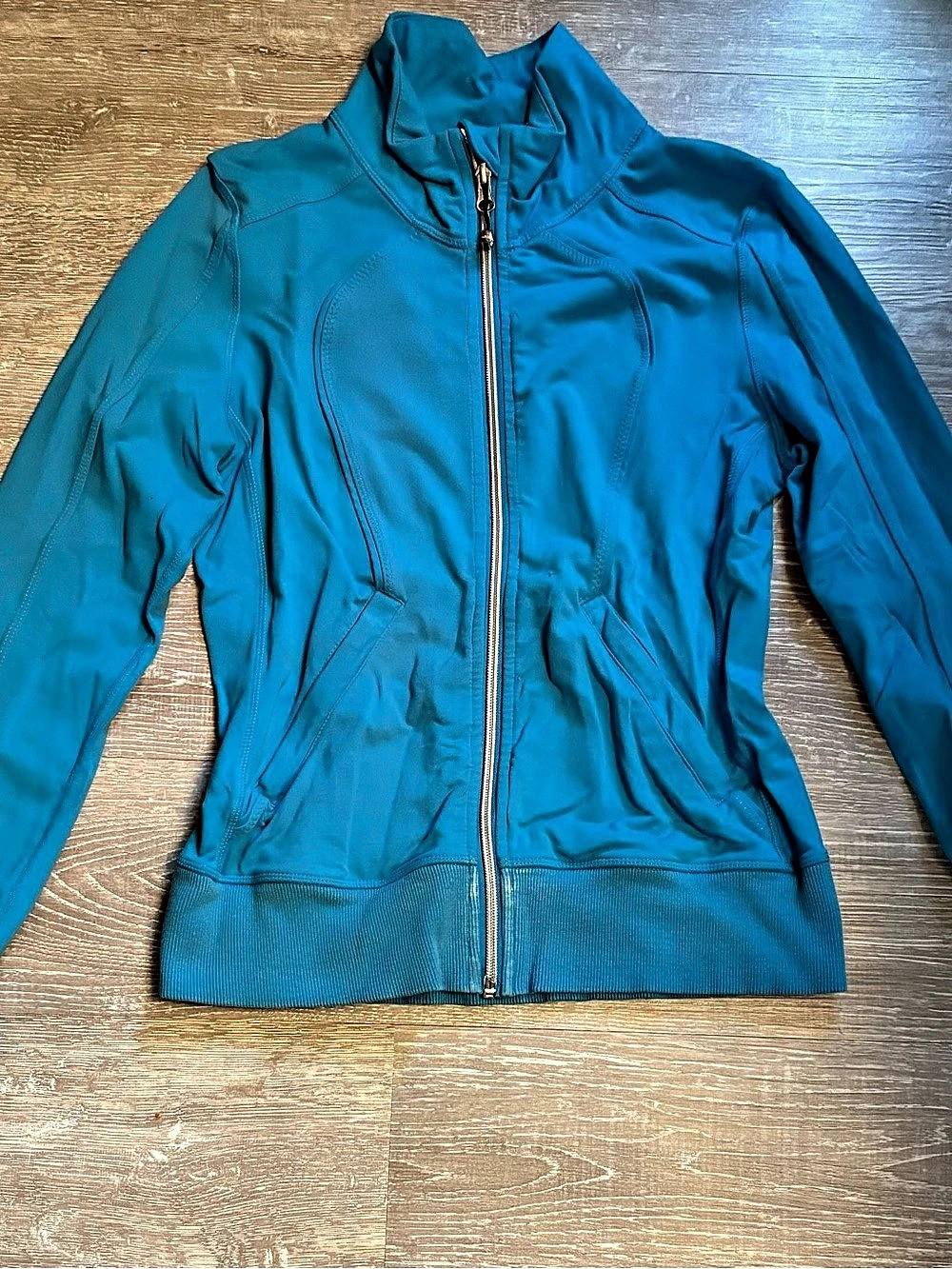 Lululemon Define Zip-Up Sweater Women's Blue